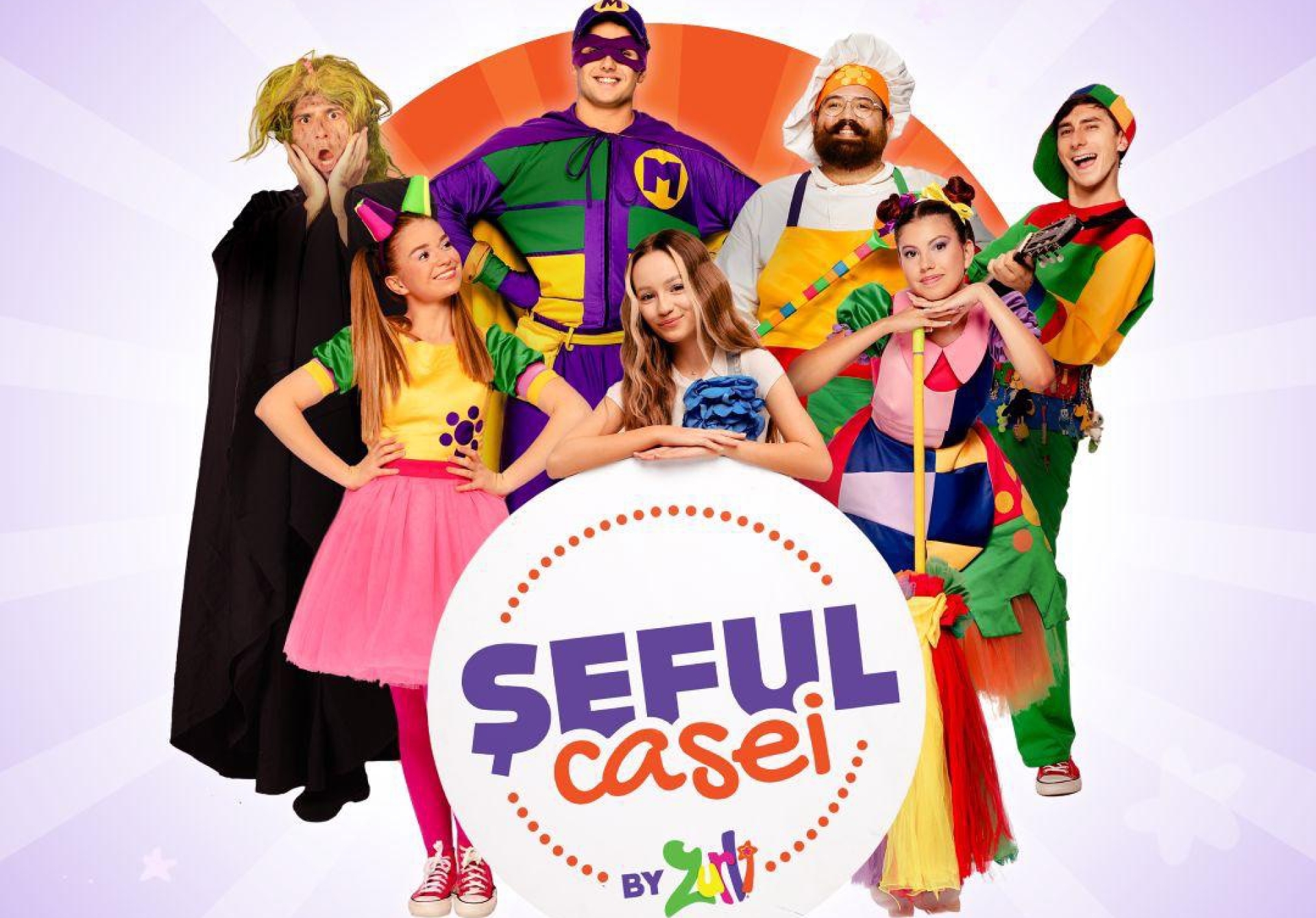 Gașca Zurli cu spectacolul „Șeful Casei”